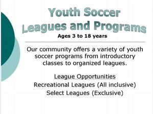 Youth Soccer Programs