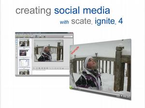 Using Scate Ignite 4 for Social Media Creation