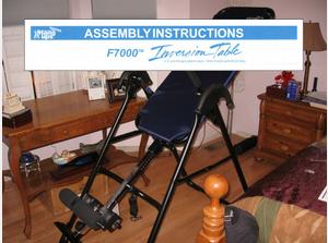 Teeter Hangups Inversion Table - Assembly