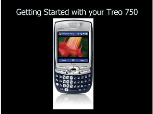 Treo 750 User Training Sample Chapter