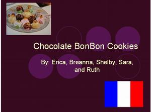 Chocolate Bonbon Cookies