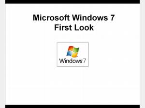 Microsoft Windows 7 - First Look - Screenshots