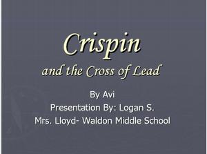 Crispin and the Cross of Lead