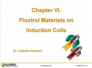 Chap. VI - Fluxtrol Materials on Induction Coils